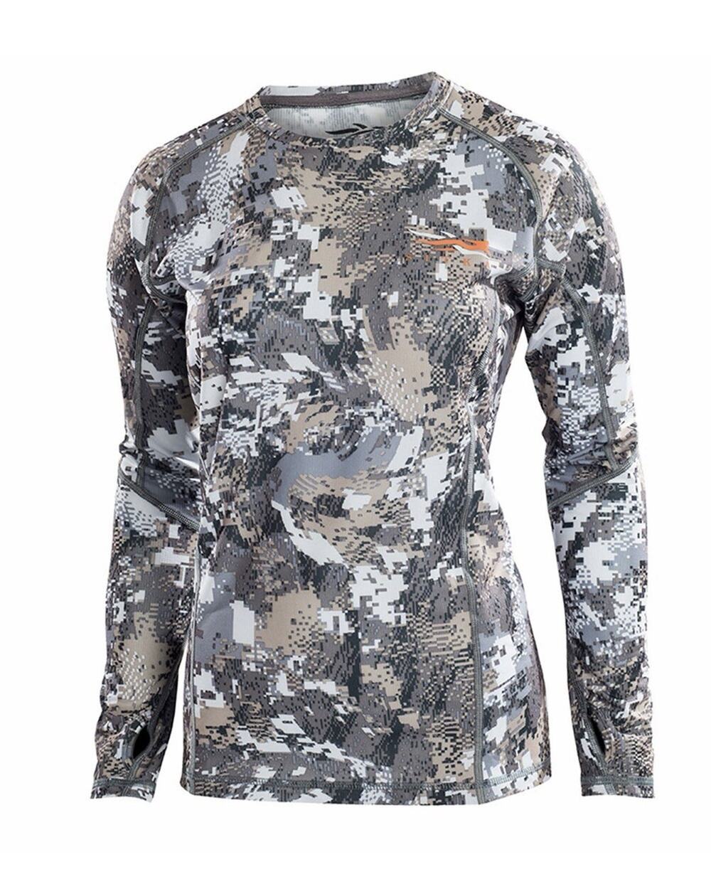 Sitka Womens XXL Core Lightweight Crew LS Optifade Elevated II 10053 NWT